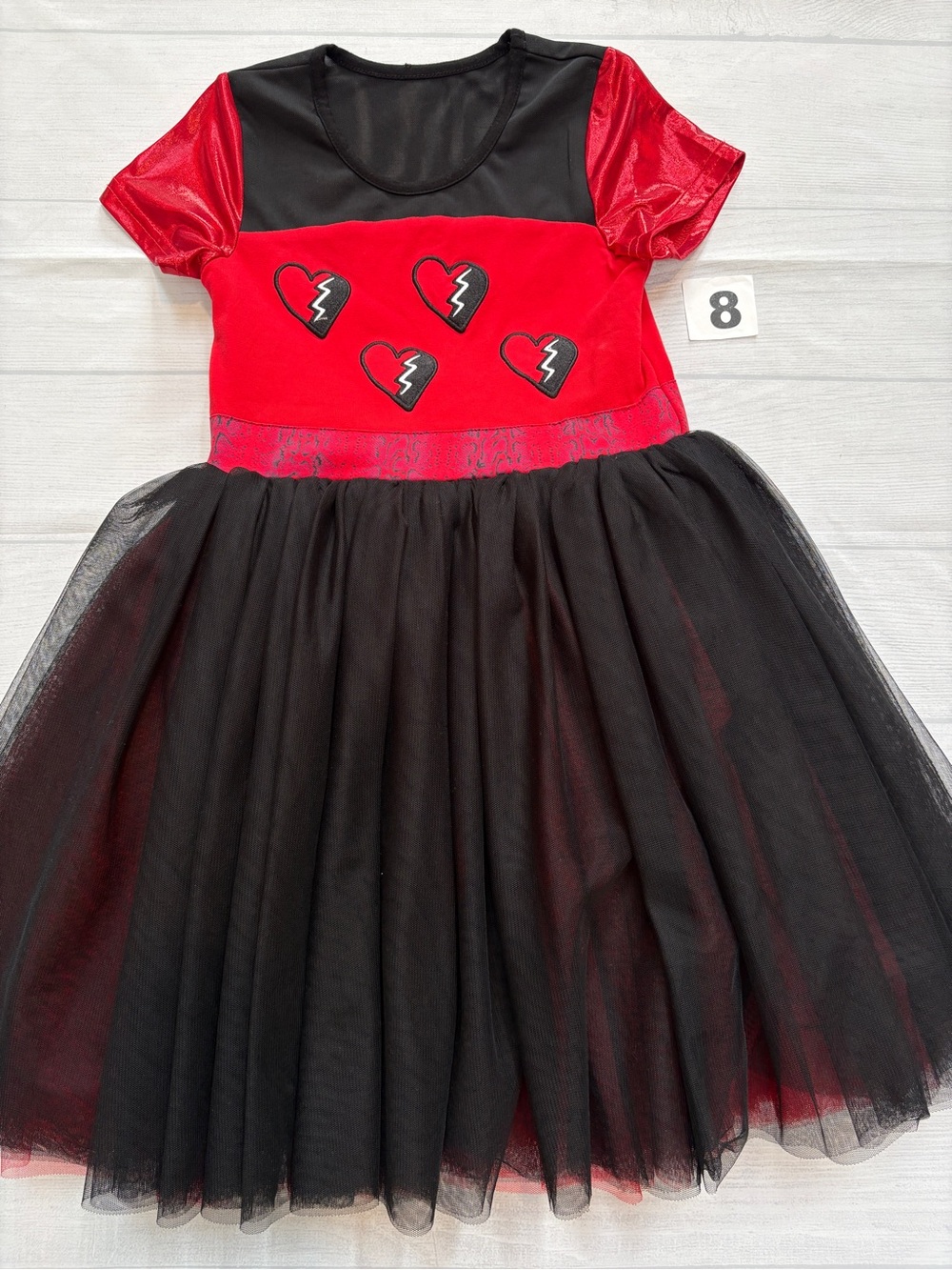 Taylor Joelle descendants Red Tulle Dress
